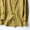 Slim Fit Linen Shirt Olive M