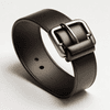 Leather Belt Black L