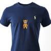 Polo Bear Embroidered Tee Navy S